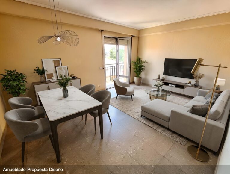 Vivienda económica de 3 dormitorios con balcón y orientación Este
