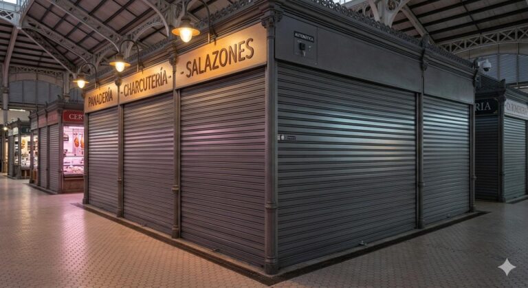 Puesto en mercado consolidado en Valencia en traspaso. 3 paradas unidas. Baja inversión y costes reducidos.